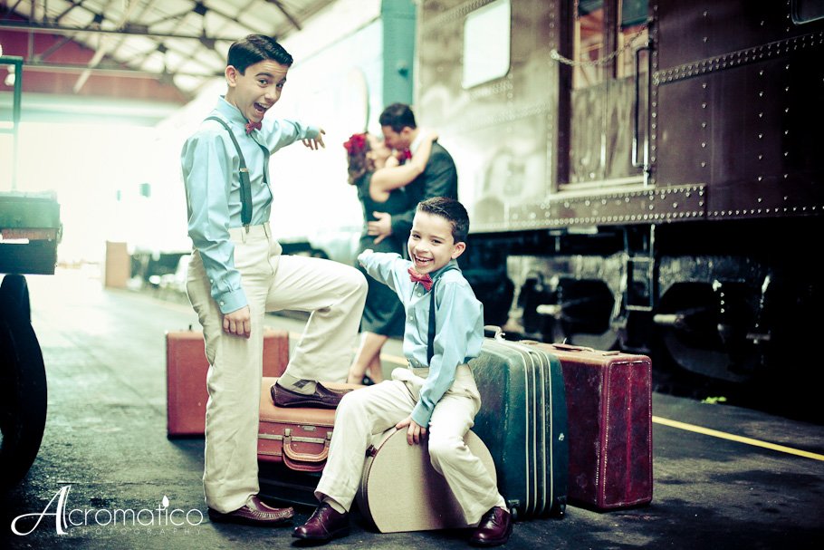 Gold coast train museum family portrait session-2