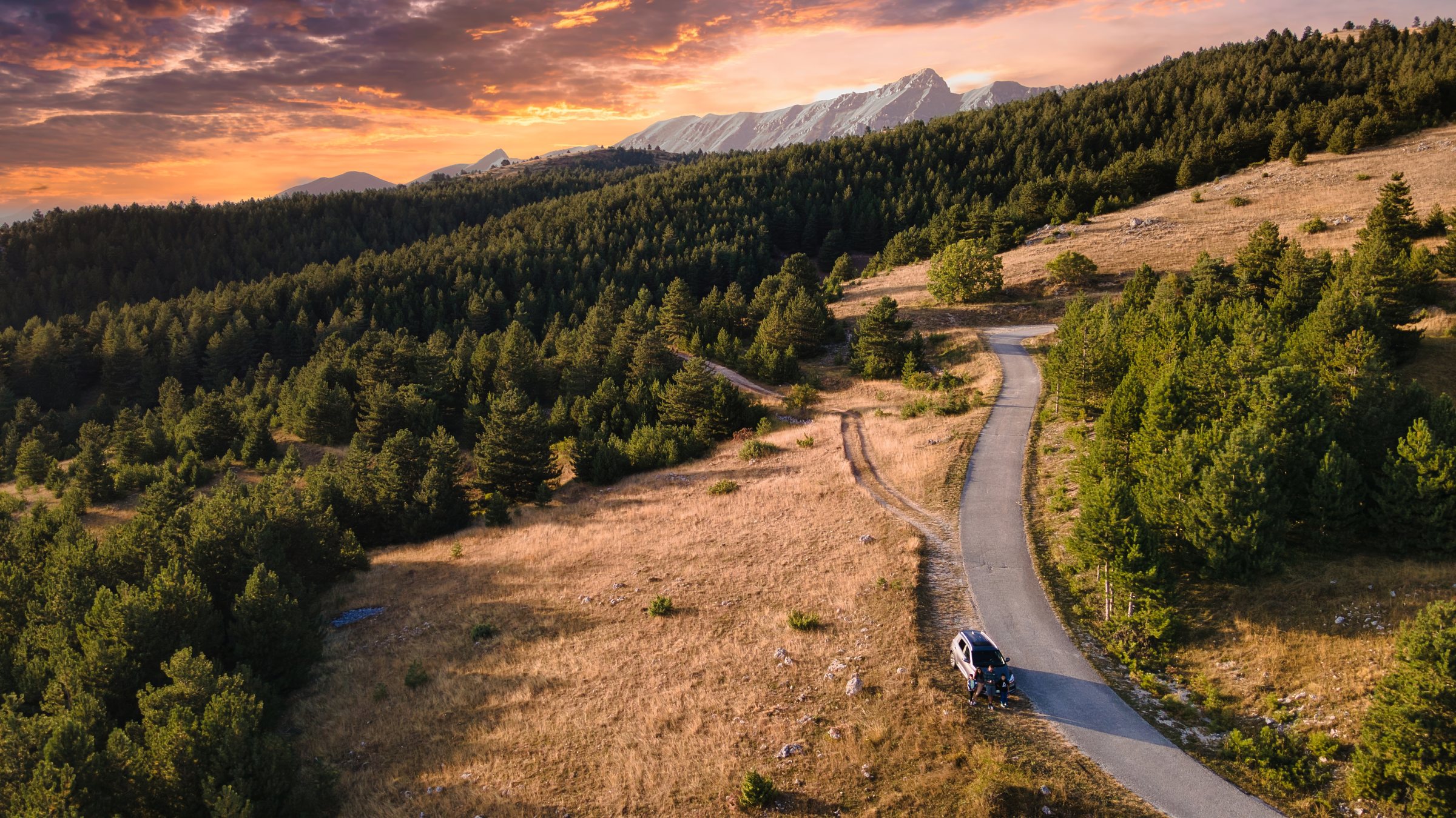 The last road home — Roccaraso, Abruzzo, Italy